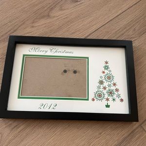 2012 Christmas Frame